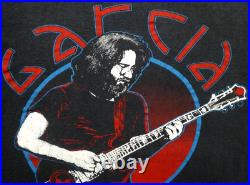 Grateful Dead Shirt T Shirt Vintage 1981 Jerry Garcia Band JG Tiger Guitar JGB L