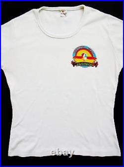 Grateful Dead Shirt T Shirt Vintage 1982 Jamaica'82 Sunset Bolt Woman's GDP L
