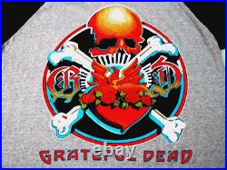 Grateful Dead Shirt T Shirt Vintage 1982 Rick Griffin Stanley Mouse Kelley BG XL