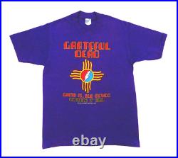 Grateful Dead Shirt T Shirt Vintage 1982 Santa Fe New Mexico NM Zia 10/17/82 GDP