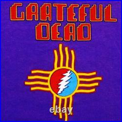 Grateful Dead Shirt T Shirt Vintage 1982 Santa Fe New Mexico NM Zia 10/17/82 GDP