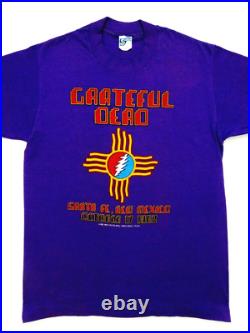 Grateful Dead Shirt T Shirt Vintage 1982 Santa Fe New Mexico NM Zia 10/17/82 GDP