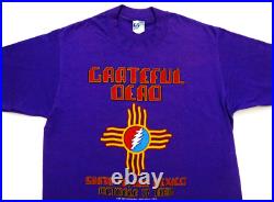 Grateful Dead Shirt T Shirt Vintage 1982 Santa Fe New Mexico NM Zia 10/17/82 GDP