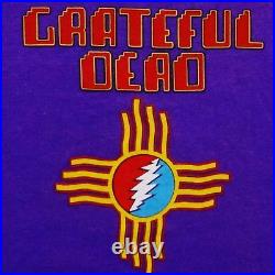 Grateful Dead Shirt T Shirt Vintage 1982 Santa Fe New Mexico Zia NM 10/17/82 GDP