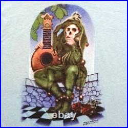 Grateful Dead Shirt T Shirt Vintage 1982 The Jester Stanley Mouse Studios Art L