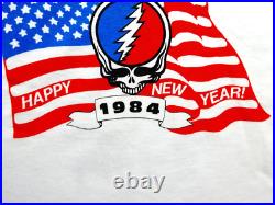 Grateful Dead Shirt T Shirt Vintage 1983 New Years Eve 1984 George Orwell USA L