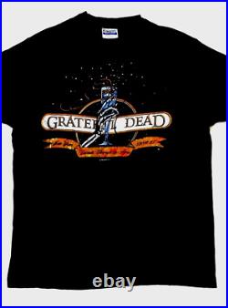 Grateful Dead Shirt T Shirt Vintage 1984 1985 New Years Eve Champagne FLD GDP L