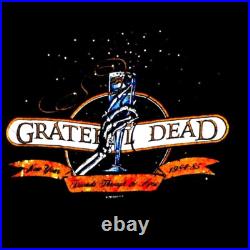 Grateful Dead Shirt T Shirt Vintage 1984 1985 New Years Eve Champagne FLD GDP L