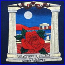 Grateful Dead Shirt T Shirt Vintage 1984 Greek Theatre Cal UC Berkeley CA GDP L