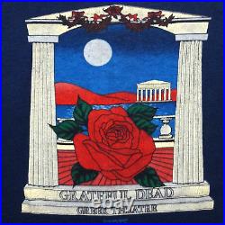 Grateful Dead Shirt T Shirt Vintage 1984 Greek Theatre UC Berkeley Cal CA GDP L