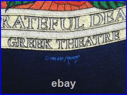 Grateful Dead Shirt T Shirt Vintage 1984 Greek Theatre UC Berkeley Cal CA GDP XL