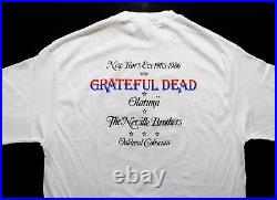 Grateful Dead Shirt T Shirt Vintage 1985 1986 New Years Eve Jerry Garcia L New