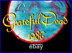 Grateful Dead Shirt T Shirt Vintage 1985 1986 New Years Eve Tim Harris GDP L New