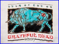 Grateful Dead Shirt T Shirt Vintage 1985 Chinese New Year Ox Oakland Kaiser GD M