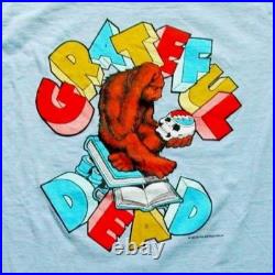 Grateful Dead Shirt T Shirt Vintage 1985 Evolution Gorilla Books Skull GDP S New
