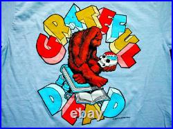 Grateful Dead Shirt T Shirt Vintage 1985 Evolution Gorilla Books Skull GDP S New