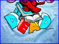 Grateful Dead Shirt T Shirt Vintage 1985 Evolution Gorilla Books Skull GDP S New