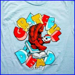 Grateful Dead Shirt T Shirt Vintage 1985 Evolution Gorilla Books Skull GDP S New