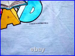 Grateful Dead Shirt T Shirt Vintage 1985 Evolution Gorilla Books Skull GDP S New