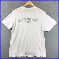 Grateful Dead Shirt T Shirt Vintage 1986 GD Movie Cartoon USA Uncle Sam TV