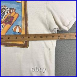 Grateful Dead Shirt T Shirt Vintage 1986 GD Movie Cartoon USA Uncle Sam TV