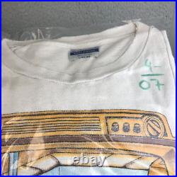 Grateful Dead Shirt T Shirt Vintage 1986 GD Movie Cartoon USA Uncle Sam TV