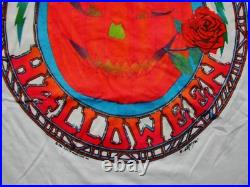 Grateful Dead Shirt T Shirt Vintage 1986 Jerry Garcia Band Halloween GDP JGB L