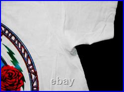 Grateful Dead Shirt T Shirt Vintage 1986 Jerry Garcia Band Halloween GDP JGB L