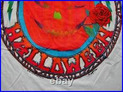 Grateful Dead Shirt T Shirt Vintage 1986 Jerry Garcia Band Halloween JGB GDP L