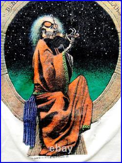 Grateful Dead Shirt T Shirt Vintage 1987 Blues For Allah Fiddler Garris Art GD L