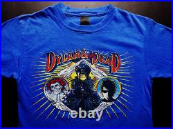 Grateful Dead Shirt T Shirt Vintage 1987 Bob Dylan & The Dead Griffin Art Train