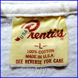 Grateful Dead Shirt T Shirt Vintage 1987 Fall Tour GD Movie USA Skeleton GDP L