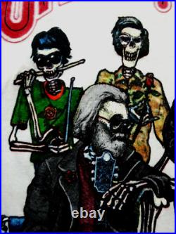 Grateful Dead Shirt T Shirt Vintage 1987 Touch Of Grey In The Dark JG GDM M New