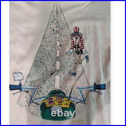 Grateful Dead Shirt T Shirt Vintage 1988 GD Movie Motorcycle Laguna Seca GDM L