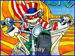Grateful Dead Shirt T Shirt Vintage 1988 Motorcycle Laguna Seca CA USA GDM L New