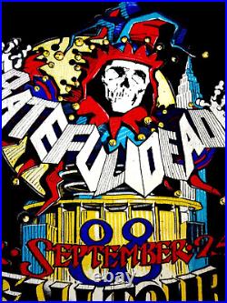 Grateful Dead Shirt T Shirt Vintage 1988 New York MSG Jester Rick Griffin GD XL