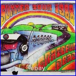 Grateful Dead Shirt T Shirt Vintage 1988 Summer Tour Smoking Mack Truck GDM XL