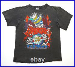 Grateful Dead Shirt T Shirt Vintage 1989 1990 New Years Eve Art Graffiti 25th L