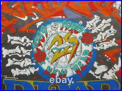 Grateful Dead Shirt T Shirt Vintage 1989 1990 New Years Eve Art Graffiti 25th L