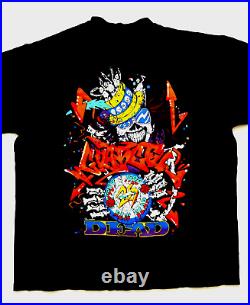 Grateful Dead Shirt T Shirt Vintage 1989 1990 New Years Eve Graffiti Art 25th XL