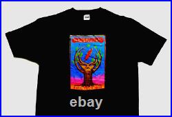 Grateful Dead Shirt T Shirt Vintage 1989 Fall Tour Warlocks Tim Harris GD XL New