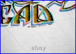 Grateful Dead Shirt T Shirt Vintage 1989 Rainforest Leaves Panther Mikio GDM L