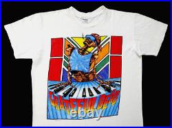 Grateful Dead Shirt T Shirt Vintage 1989 Summer Tour Smoking Skeleton Keyboard L