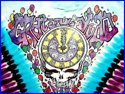 Grateful Dead Shirt T Shirt Vintage 1990 1991 New Year's Eve Time Zodiac GDM XL