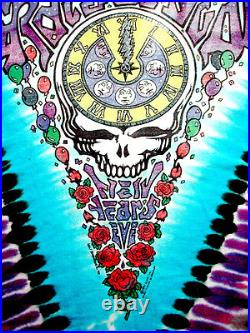 Grateful Dead Shirt T Shirt Vintage 1990 1991 New Year's Eve Time Zodiac GDM XL