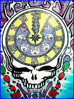 Grateful Dead Shirt T Shirt Vintage 1990 1991 New Years Eve Zodiac Clock GD XL