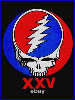 Grateful Dead Shirt T Shirt Vintage 1990 American Beauty 20th GD XXV 25th GDM XL