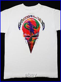 Grateful Dead Shirt T Shirt Vintage 1990 Chicago Ice Cream Brent Mydland GDM XL