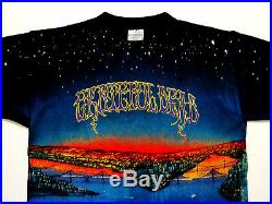 Grateful Dead Shirt T Shirt Vintage 1990 Dead Set New York San Francisco GDM L