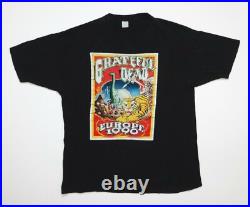 Grateful Dead Shirt T Shirt Vintage 1990 Europe Germany London Paris Griffin XL